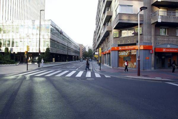 Seguimiento fotográfico de la huelga en Aragón.