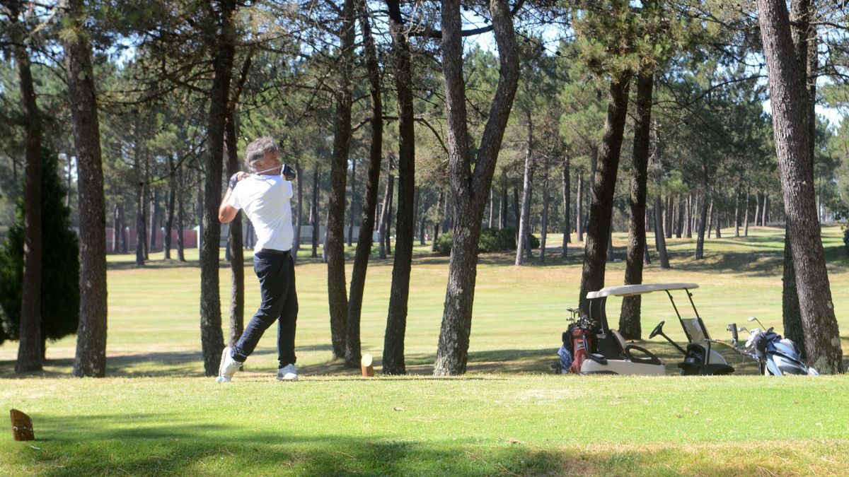 Campo de golf de Meis durante el torneo