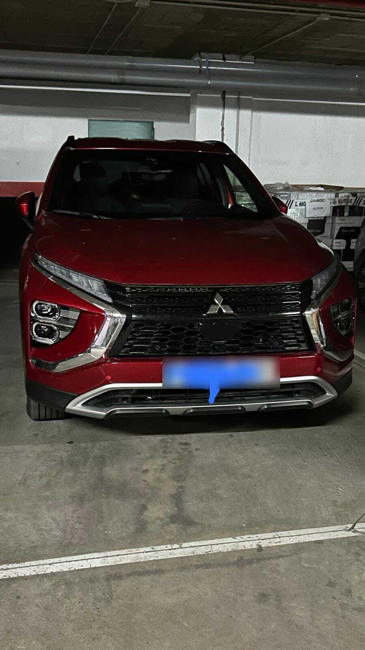 Coche que conducía el comisario jefe de la Policía Nacional de Arrecife en la madrugada del sábado 11 de abril y dio positivo en alcoholemia