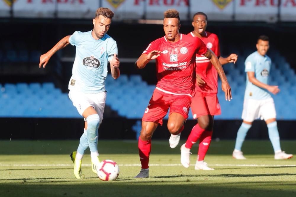 El conjunto celeste cae frente al Mainz 05 en el último amistoso antes del inicio de la Liga y cierra la pretemporada sin conocer la victoria.