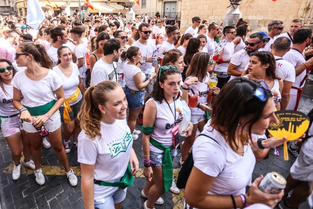 Chupinazo en las fiestas de Callosa de Segura