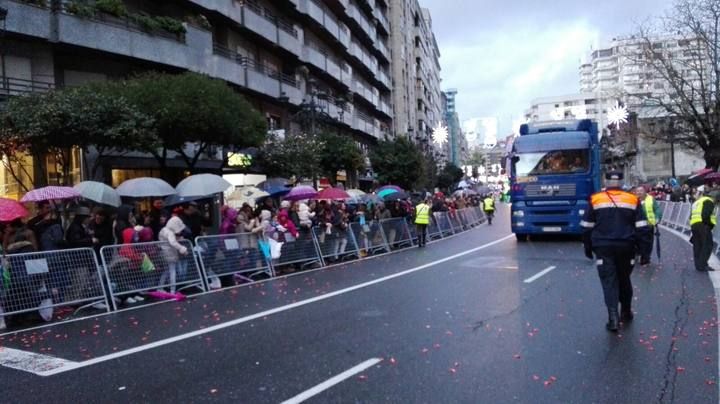 La magia de la Cabalgata en las calles de Vigo