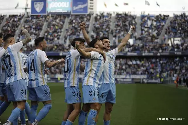 Liga Hypermotion 2024 - 2025: Málaga CF - Racing de Ferrol