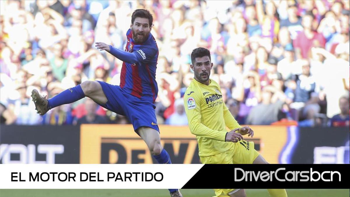Leo Messi volvió a ser decisivo para el Barça en el trascendental triunfo (4-1) contra el Villarreal