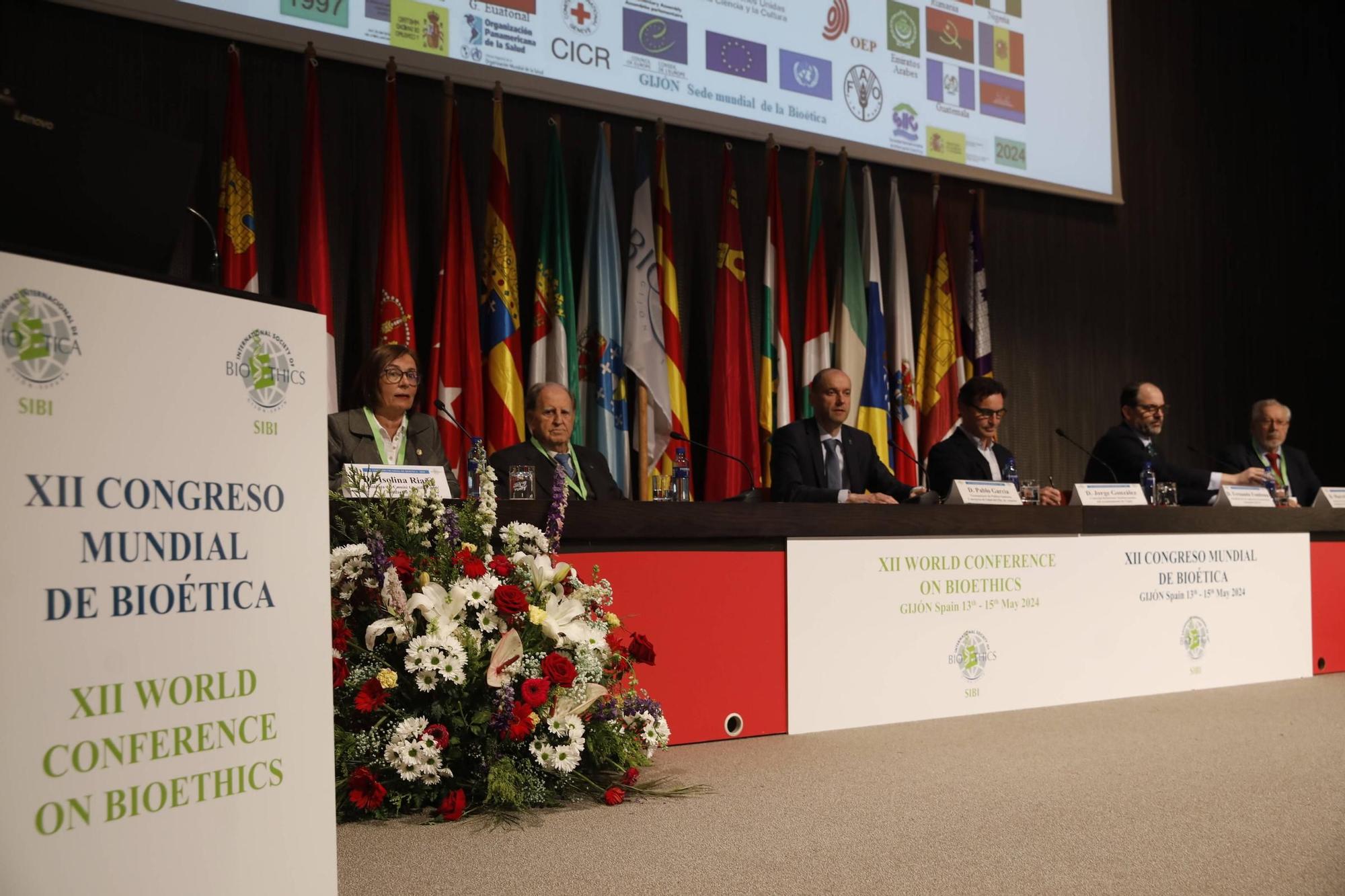 La clausura del Congreso Mundial de Bioética en Gijón, en imágenes