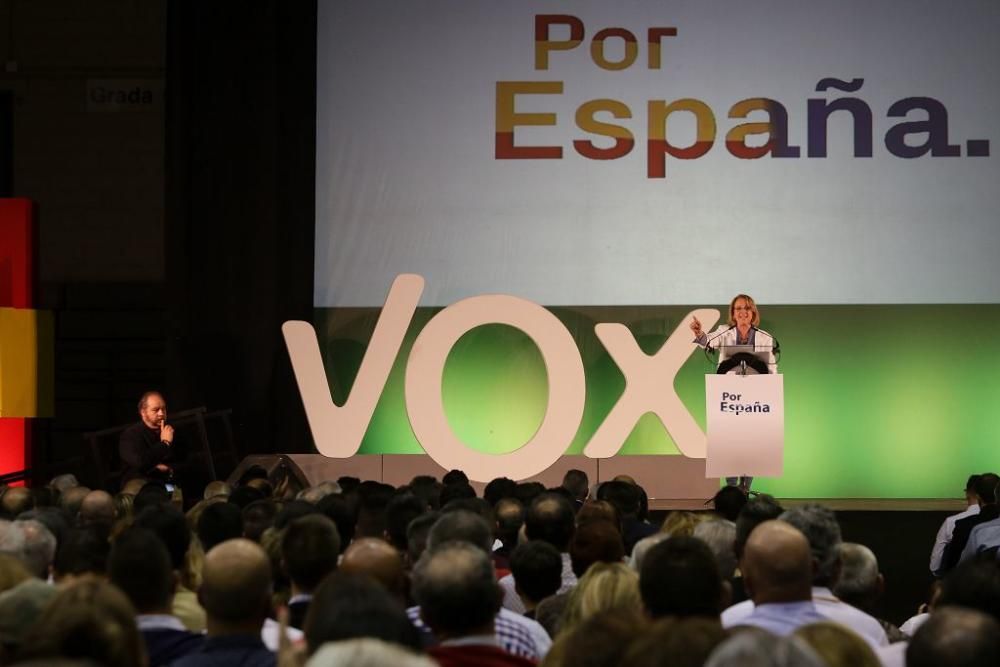 Acto de campaña de Vox en Murcia