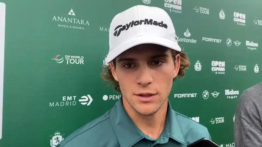 Ángel Ayora dice que irá a por todas en la ultima jornada del Abierto de España de Golf