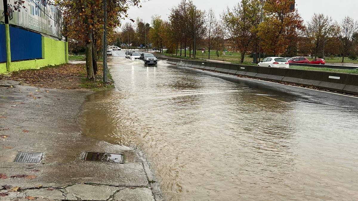 Las imágenes que deja la borrasca Efraín en Extremadura