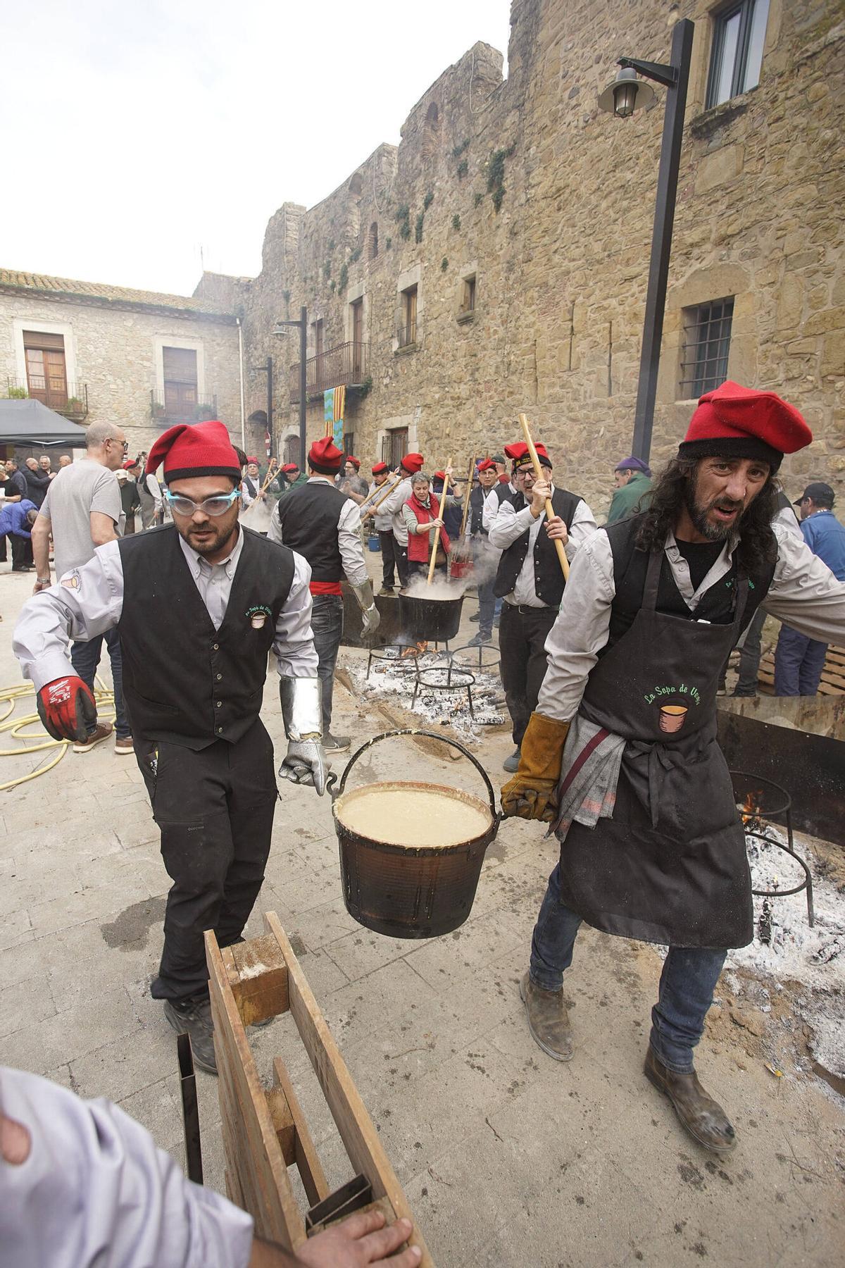 Verges dinar popular carnaval sopa de Verges