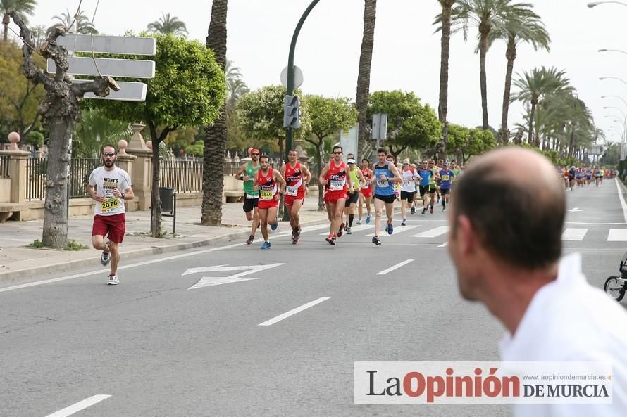 Media Maratón de Murcia: paso por la Avenida del Infante