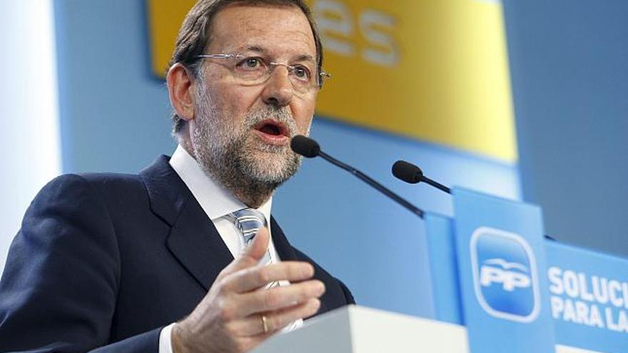 El líder del Partido Popular (PP), Mariano Rajoy