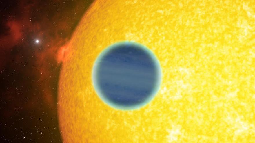 Descubren múltiples metales alcalinos en un planeta extrasolar único