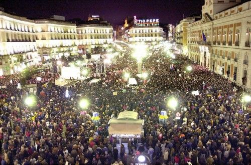 El 'No a la guerra' se escuchó en toda España