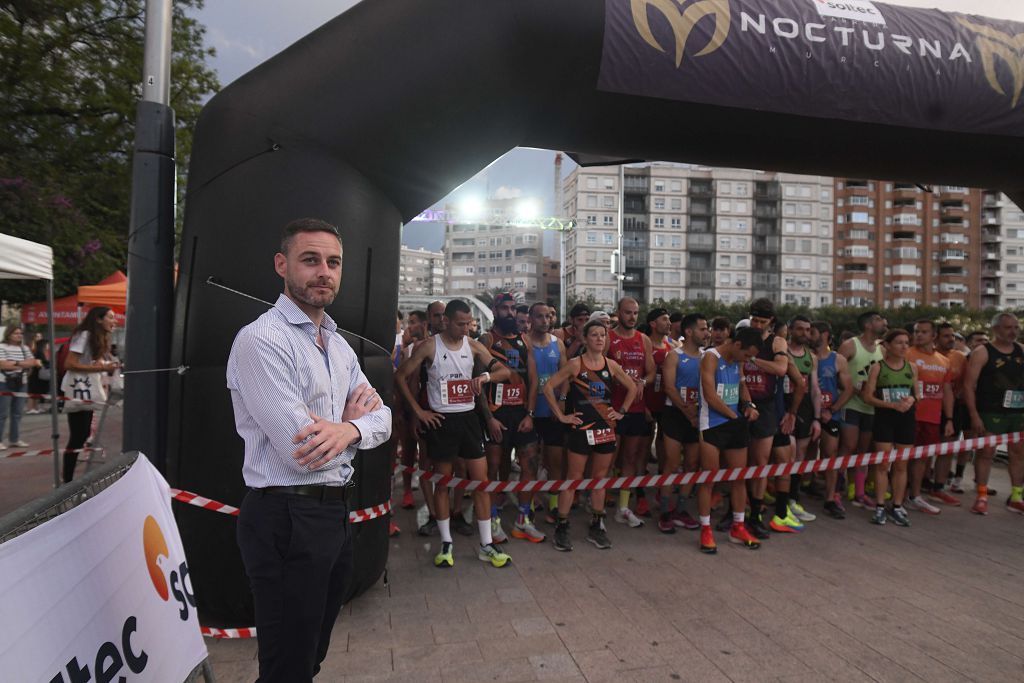 Carrera nocturna de Murcia, en imágenes