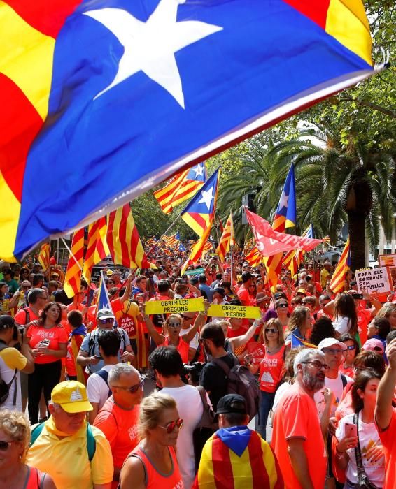 Les millors imatges de la Diada 2018