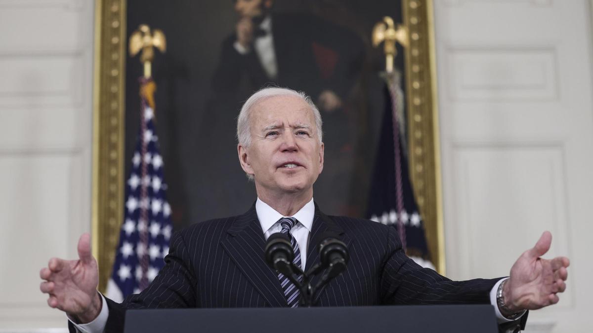 Joe Biden, presidente de los Estados Unidos.