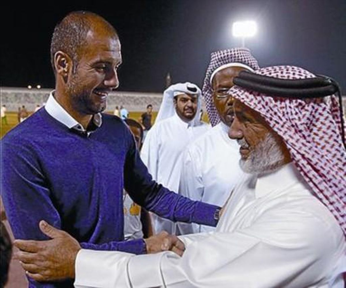 Guardiola, el desembre passat a Doha. Guardiola, el desembre passat a Doha.