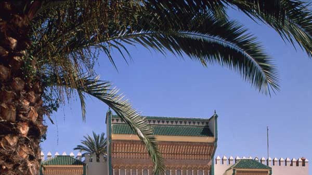 Exterior del Palacio Real de Fez.