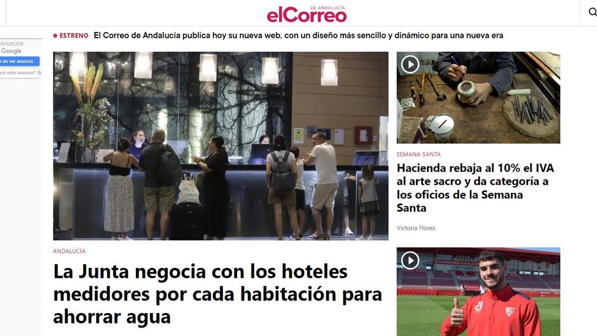 Prensa Ibérica rellança «El Correo de Andalucía»
