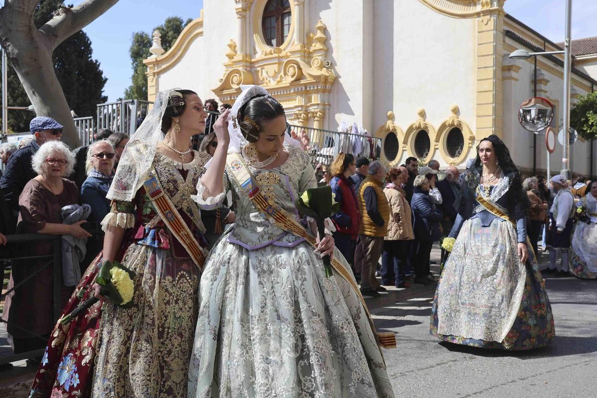 Las imágenes que ha dejado la Ofrenda del Port de Sagunt