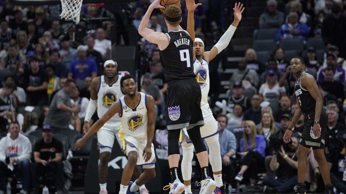 NBA Playoffs - Golden State Warriors at Sacramento Kings