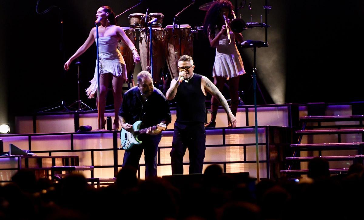 El primer concierto de Alejandro Sanz en Murcia, en imágenes El primer concierto de Alejandro Sanz en Murcia, en imágenes