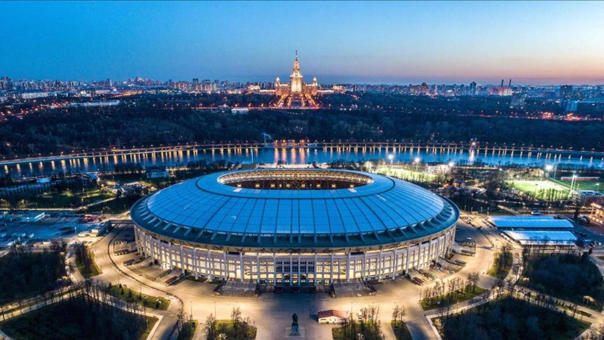 El Estadio Olímpico de Luzhniki abre y cierra el Mundial de Rusia 2018