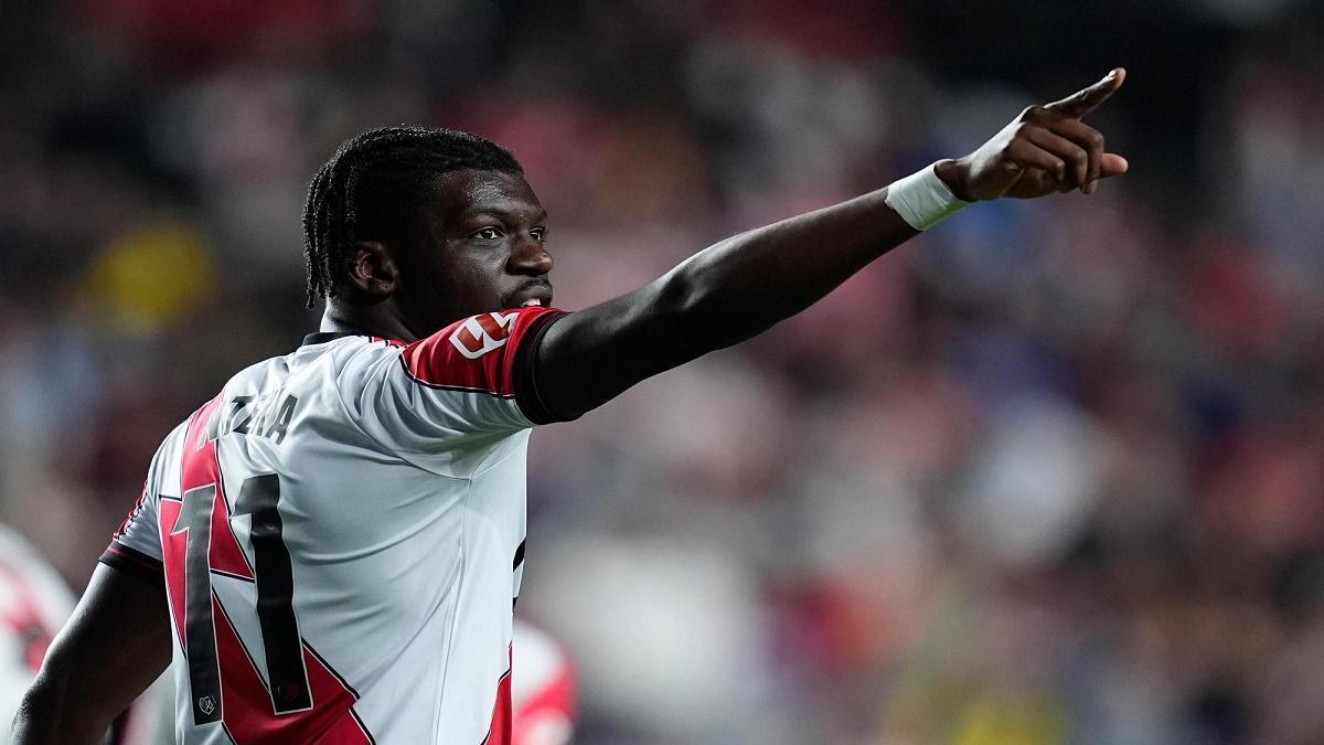 El Rayo Vallecano, en su victroia contra el Elche (1-0) de la Jornada 30 de LaLiga EA Sports