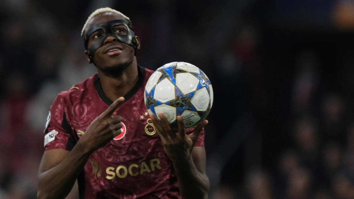 Osimhen es el 'hombre gol' de esta edición de la Champions League