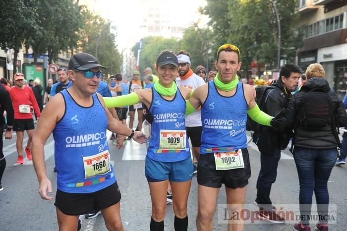 Salida Maratón y Media Maratón de Murcia