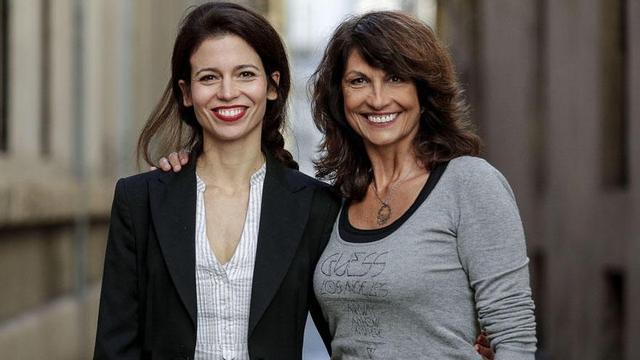 Las actrices protagonistas de la obra.