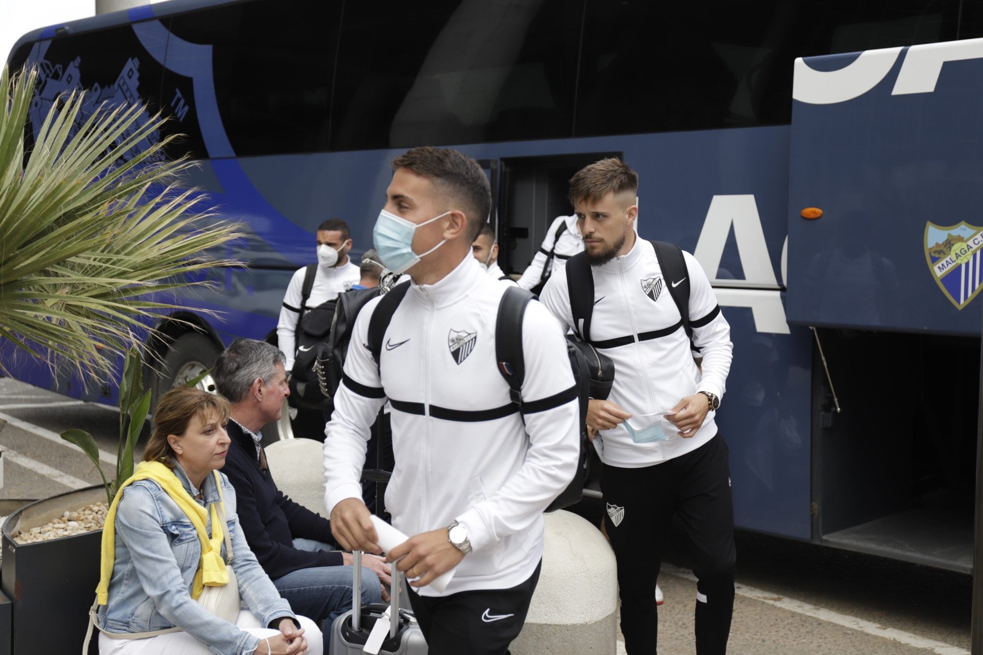 El Málaga CF pone rumbo a Las Palmas