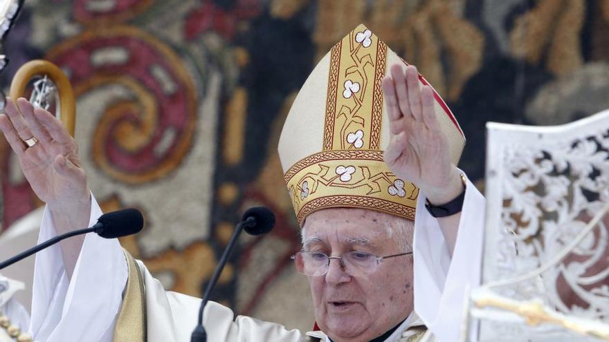 El cardenal Antonio Cañizares.