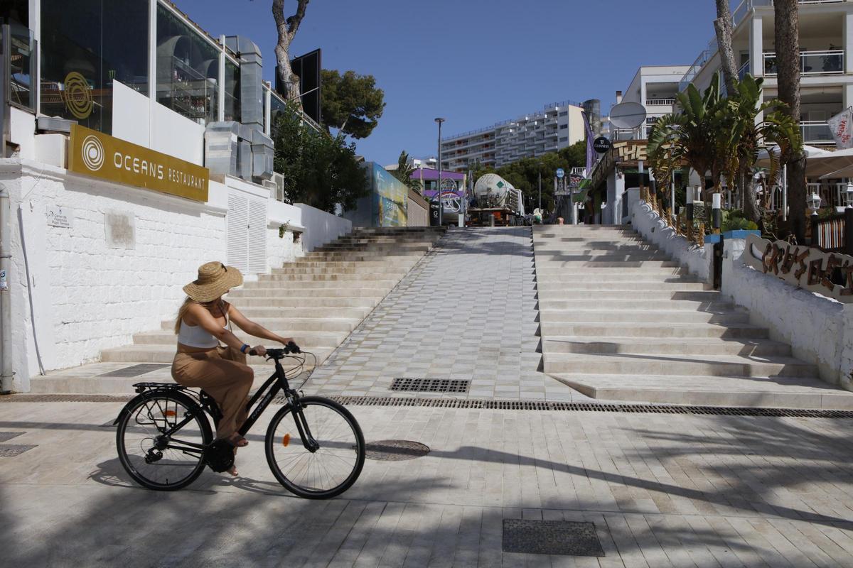 So schick ist die neue Promenade am Strand von Magaluf geworden