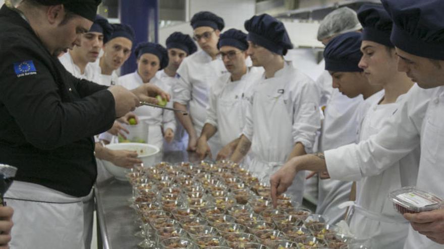 Cocineros del CdT de Alicante