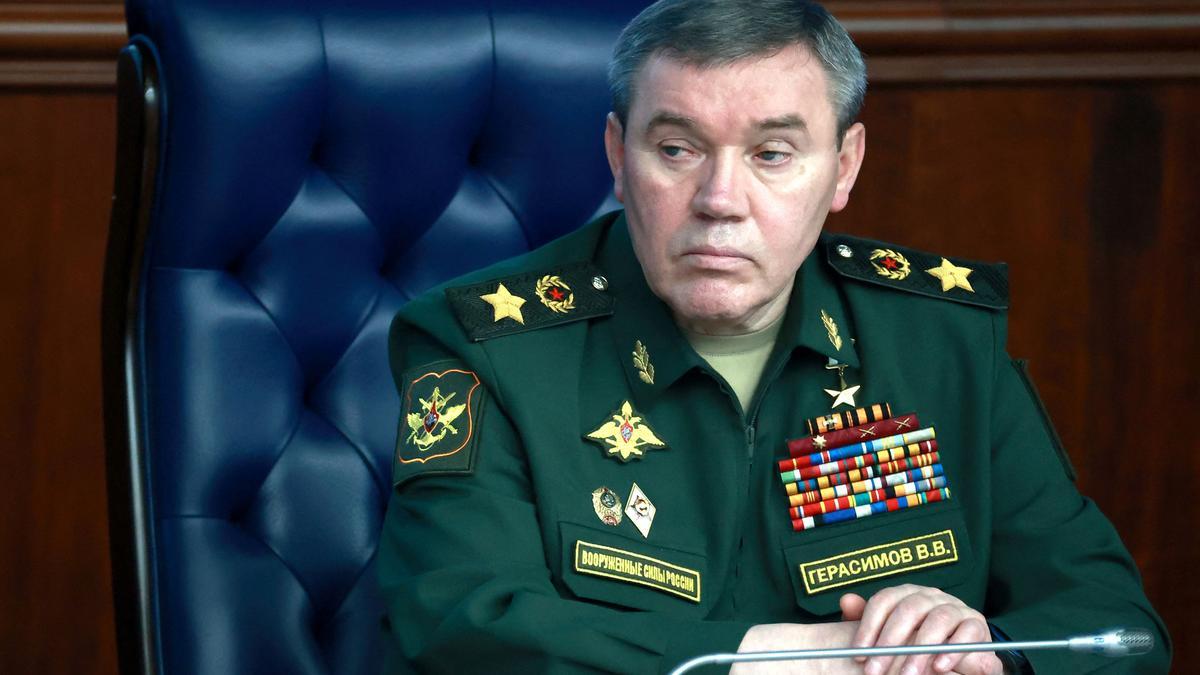 El general ruso Valeri Guerásimov, el nuevo comandante de las fuerzas del Kremlin en Ucrania.