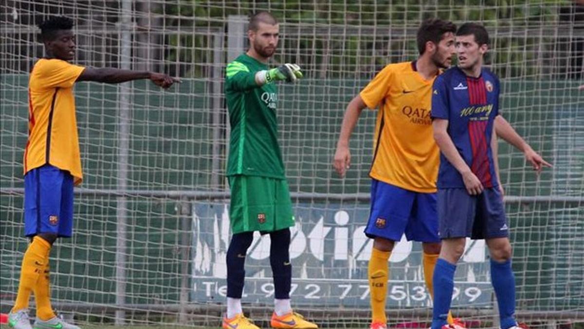 Ortolá recibió el cuarto gol tras subir en un córner