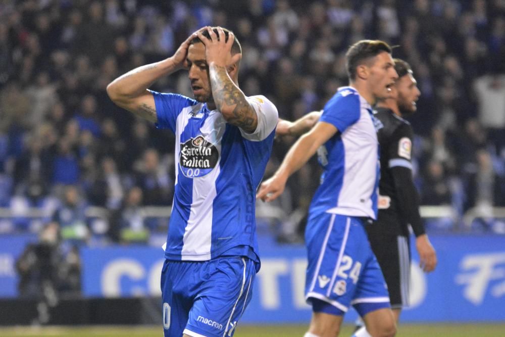 El Dépor cae ante el Celta en Riazor