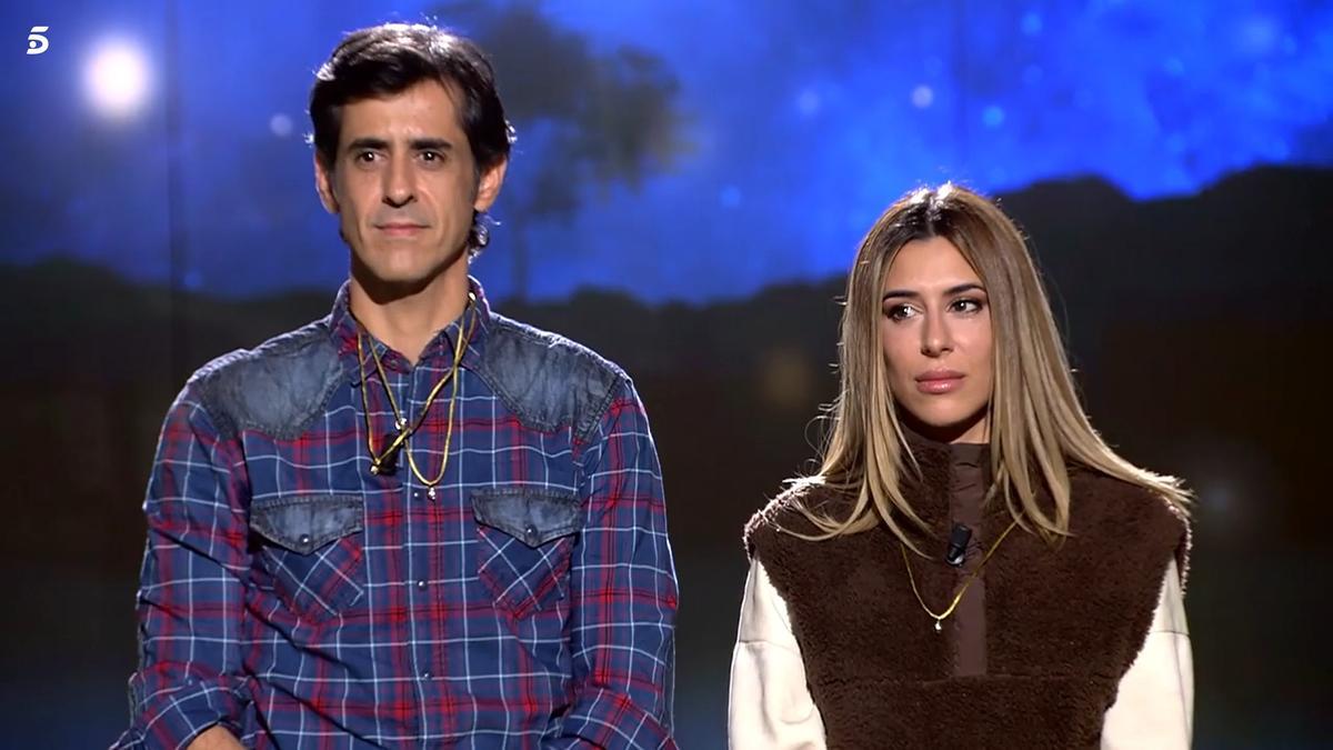 Víctor Janeiro y Bea, instantes antes de saber quién ganaba &#039;Pesadilla en El Paraíso&#039;.