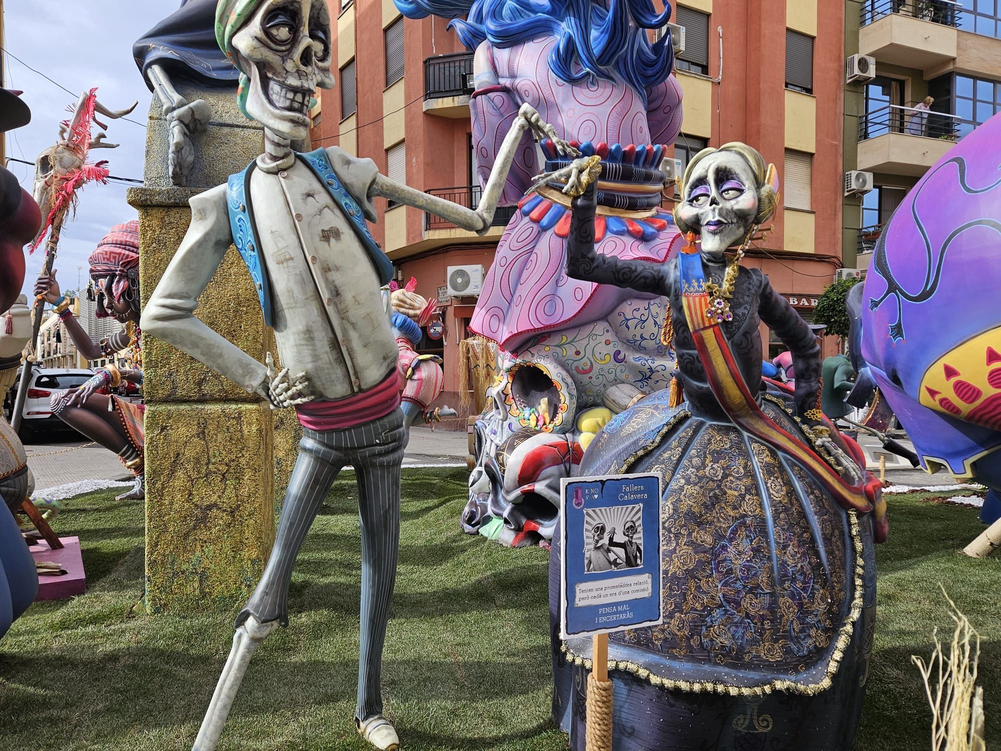 Así es "Voodoo", la mejor falla de Carcaixent