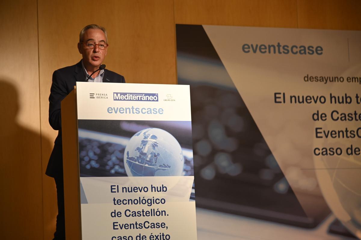 José Luis valencia, director de Mediterráneo, ayer en la jornada