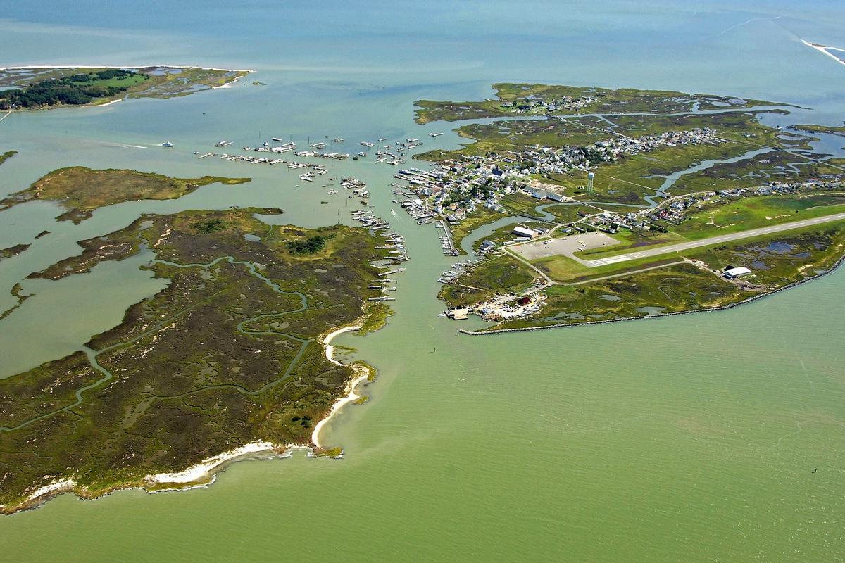 Población amenazada por la subida del mar en Virginia, EEUU