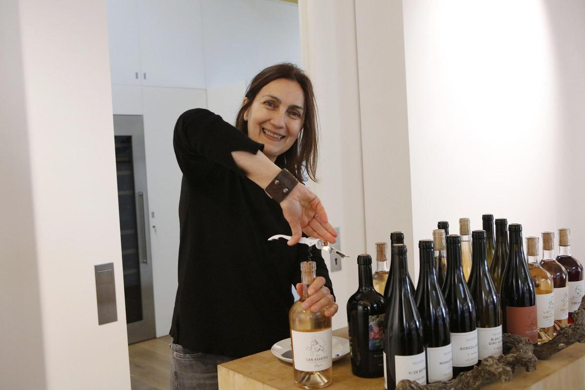 Weinverkostung in der Bodega Can Axartell.