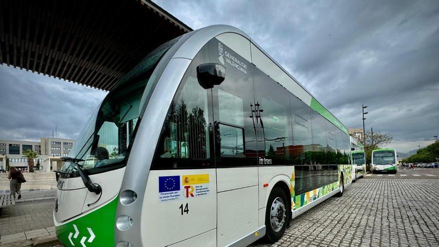 TRAM de Castelló: 3,2 millones de viajeros y las obras de mejora