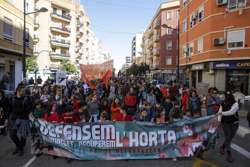 Manifestación contra el PAI de Benimaclet