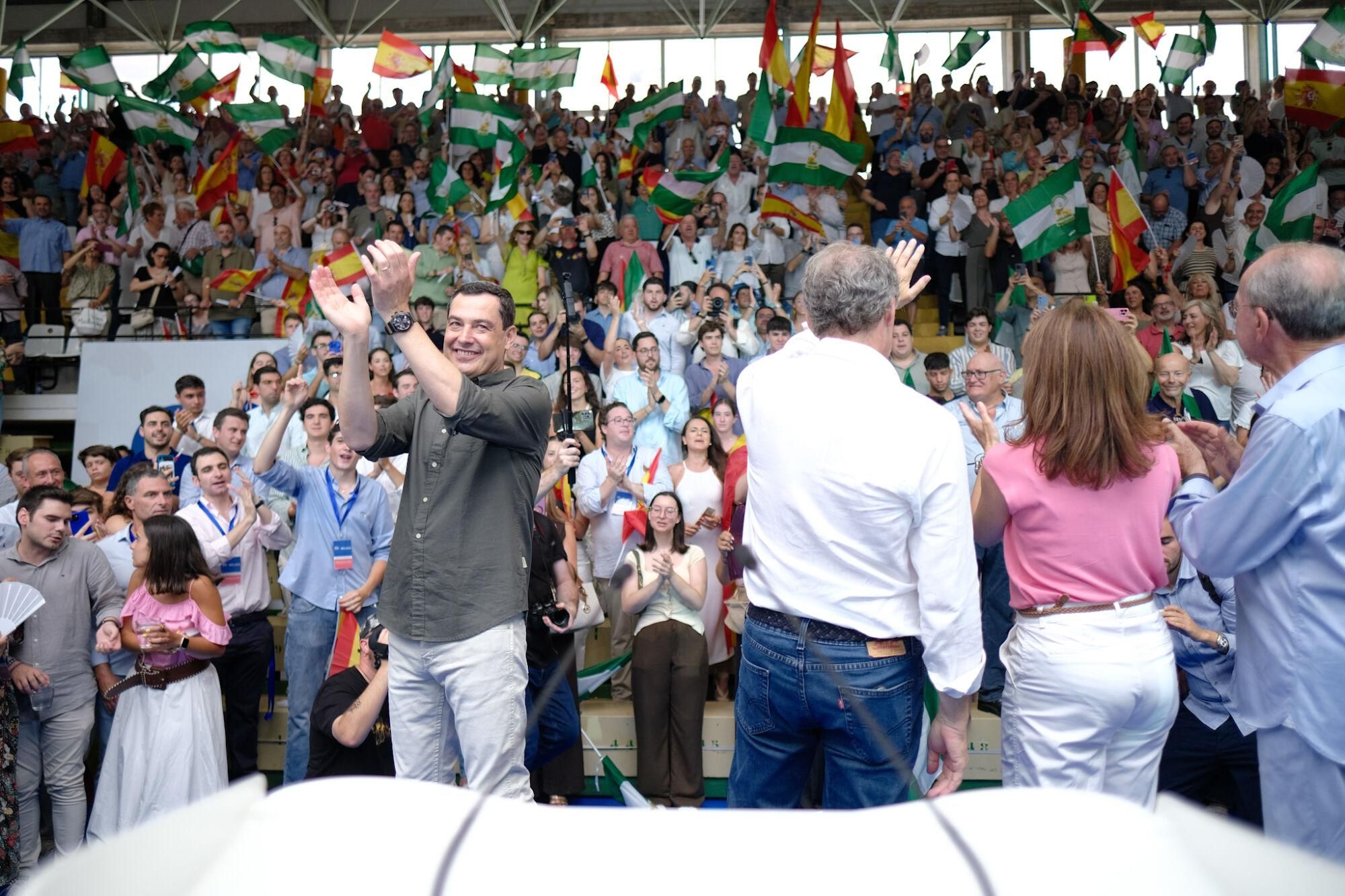 Mitin del Partido Popular en Málaga