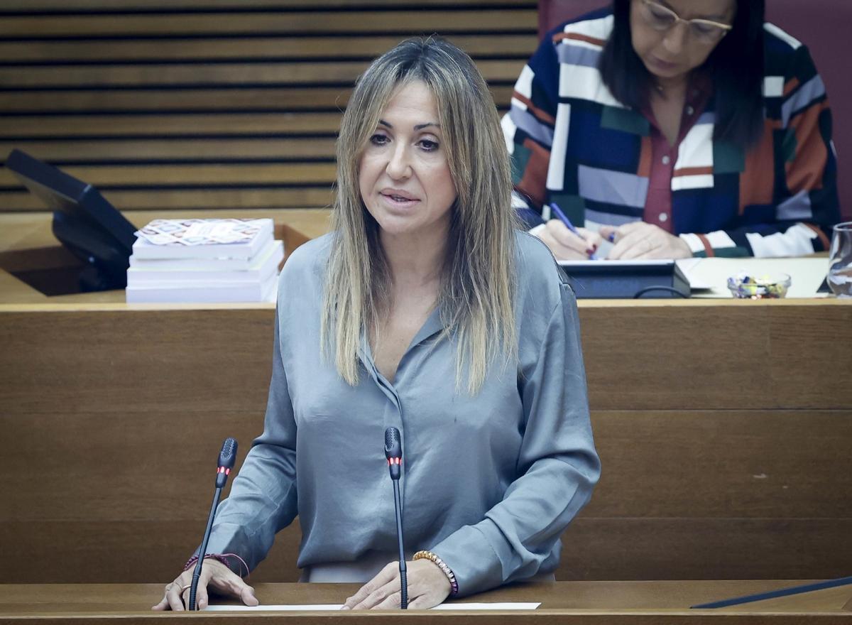La portavoz de Políticas LGTBI del Grupo Parlamentario Popular en Les Corts, Verónica Marcos