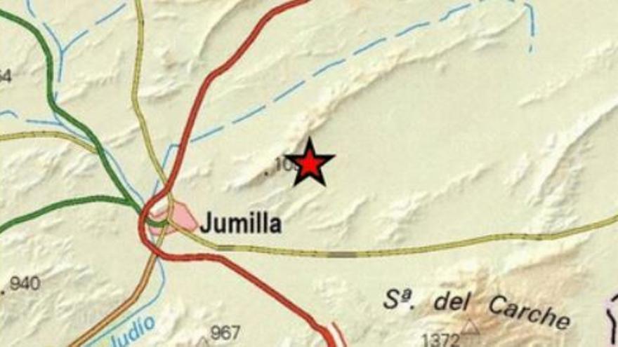 Un terremoto de 2,5 grados sacude Jumilla