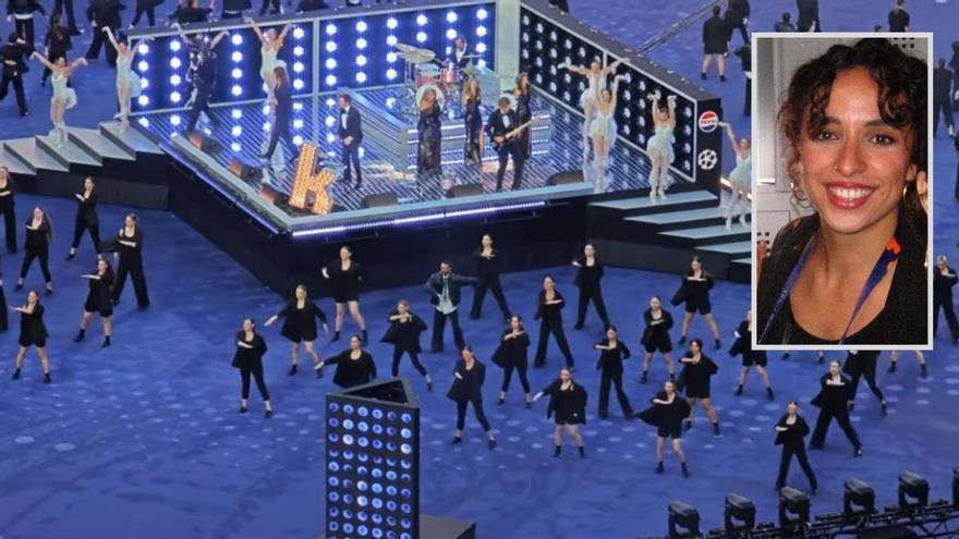Sara Antón, la viguesa que bailó junto a The Killers en la final de la Champions: «Tenía tanta adrenalina que no me lo podía creer»