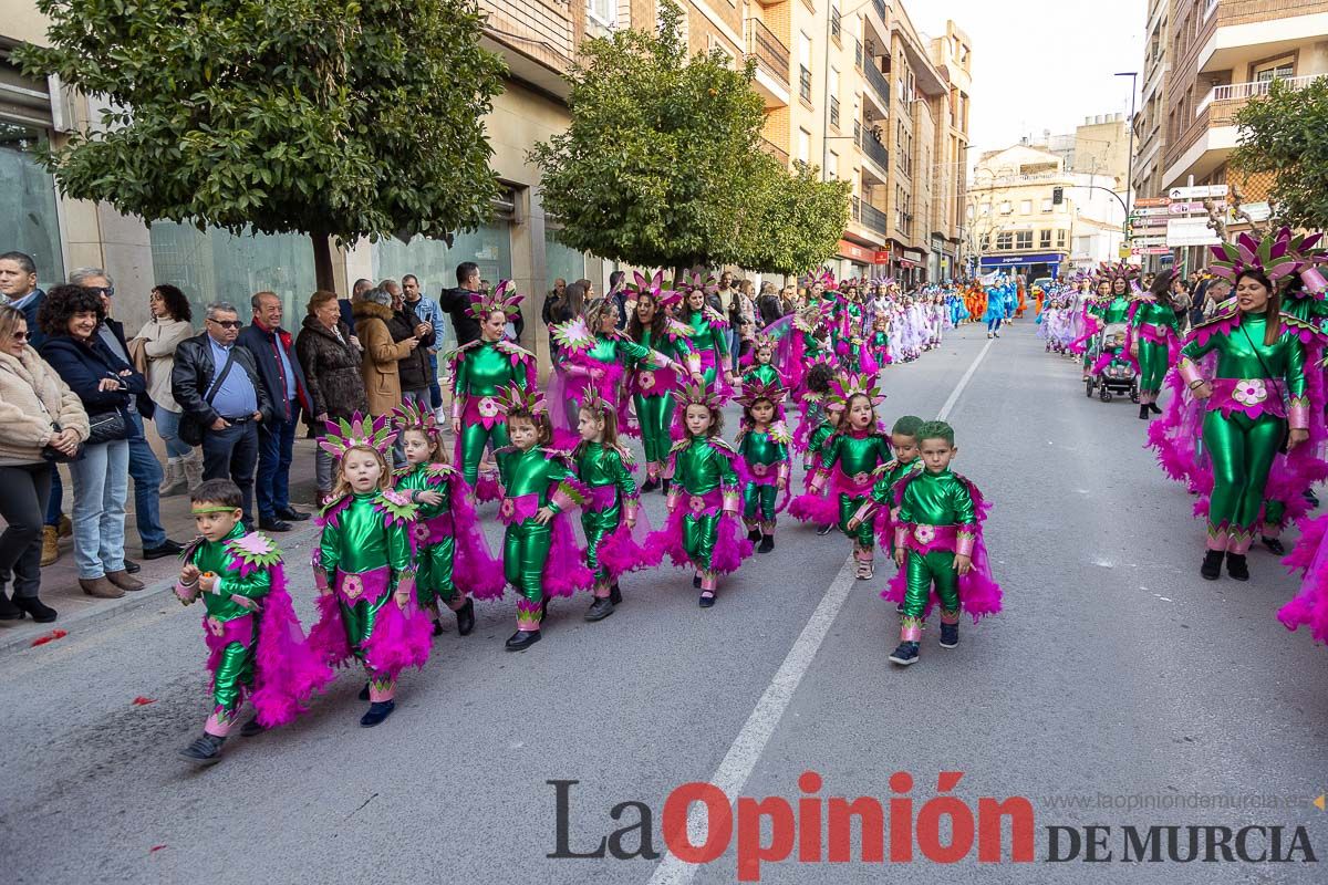 Los niños toman las calles de Cehegín en su desfile de Carnaval